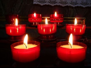Candles like these will start flickering today, Oct. 31