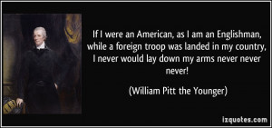 More William Pitt the Younger Quotes