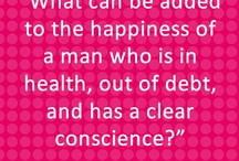 ... Of A Man Who Is In Health, Out Of Debt, And Has A Clear Conscience