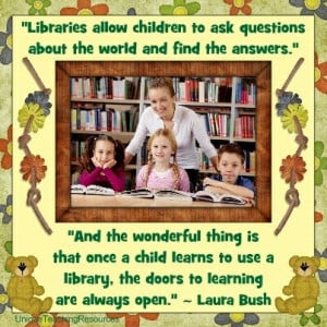Quotes About Libraries : Download a free graphic and poster for this ...