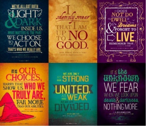 Potter quotes - these should be posters
