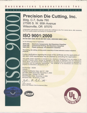 ISO Certification Able Electropolishing Request A Quote