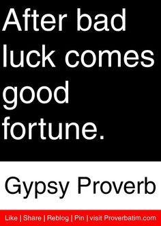 Then we must be in for a jackpot! More