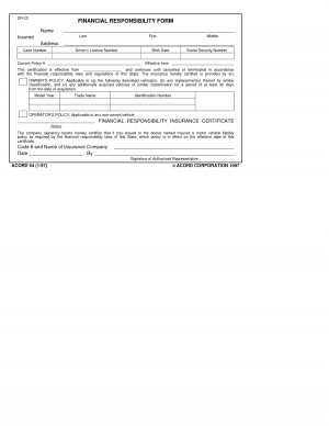 FINANCIAL RESPONSIBILITY INSURANCE CERTIFICATE by bwy19388