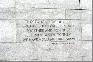 World War 2 Memorial Quotes