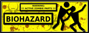 Bio hazed..active Zombie parts Facebook Cover