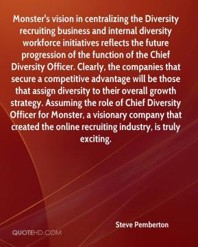 the Diversity recruiting business and internal diversity workforce ...