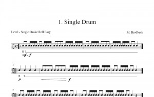 Easy Snare Drum Solos