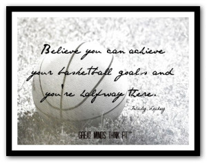 Quotes Achieving Goals Team ~ Basketball Posters with Inspirational ...
