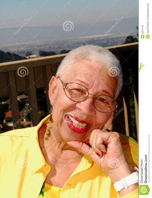 African American Elderly Woman