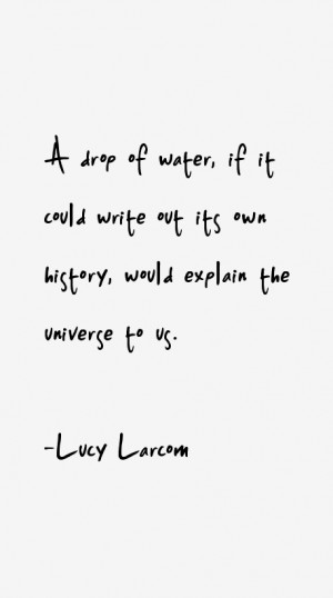 Lucy Larcom Quotes & Sayings
