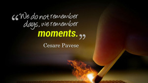 Download Remember Moments Quotes wallpaper