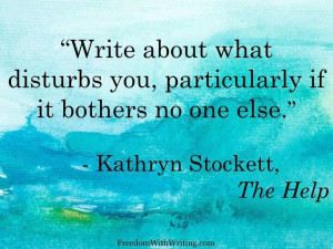 Kathryn Stockett quote, The Help