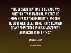 Barbara Olson Quotes
