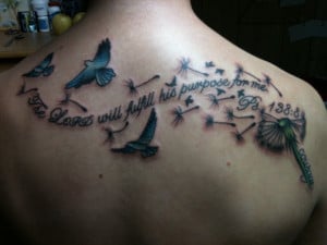 Dandelion Tattoos Quotes