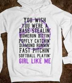 Softball Girl - snix - Skreened T-shirts, Organic Shirts, Hoodies ...