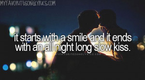 Thomas Rhett - It Goes Like This ...I'm a little obsessed with this ...