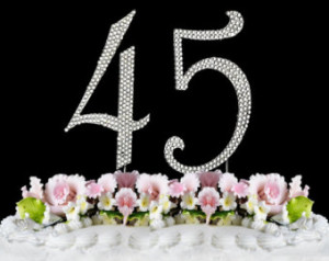45th birthday wishes