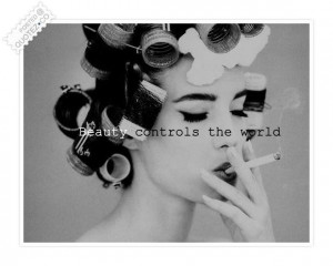 Beauty controls the world quote