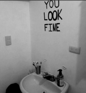 Funny Mirror Picture - You look fine