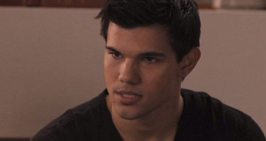 Taylor Lautner as Jacob on Breaking Dawn