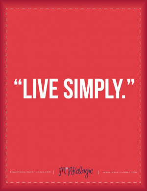 Quote on Simplicity