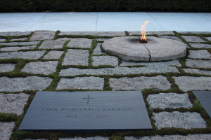 Eternal flame: John Warnecke was chosen to design JFK's gravesite at ...