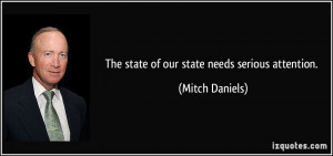 More Mitch Daniels Quotes