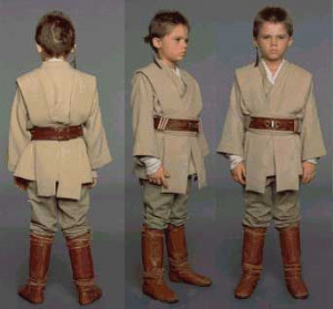 Young Anakin Skywalker - costume views