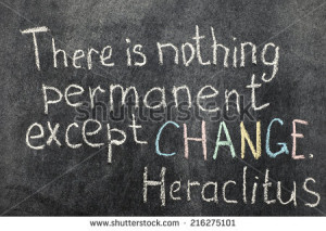 famous Ancient Greek philosopher Heraclitus quote about change on ...