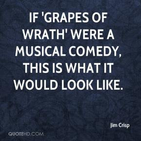 If 'Grapes of Wrath' were a musical comedy, this is what it would look ...
