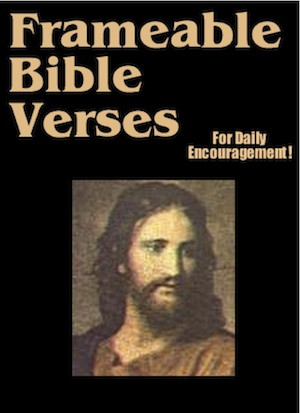 Free frameable Bible verses