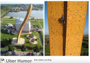 Highest human made rock climbing, Netherlands