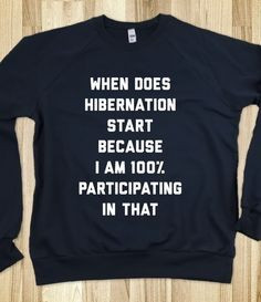 Hibernation - Lazy Days - Skreened T-shirts, Organic Shirts, Hoodies ...