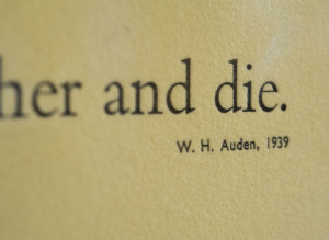 Auden Quote Slide