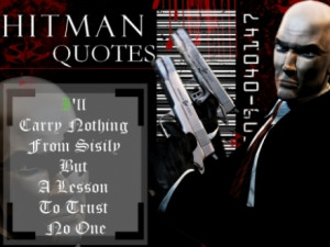 ... Game Character, Hitman, Quote, Hitman Agent 47, Video Game Character