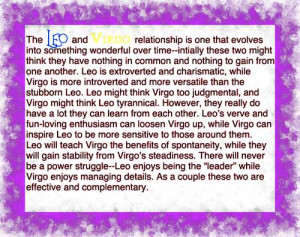 Libra and Virgo Love Compatibility