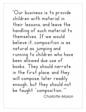 Thinking Flexibly Quotes Charlotte mason quote on