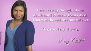 Kelly-ism Kelly Kapoor Princess Diana The Office Wallpaper
