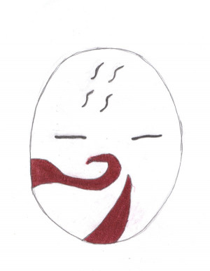 Haku's Anbu Mask by Dark-Emo-Raven