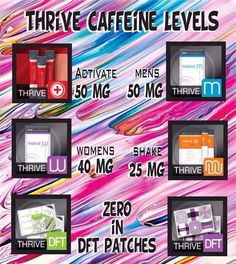 Le-Vel Thrive Caffeine Levels www.teamcasey.le-... More