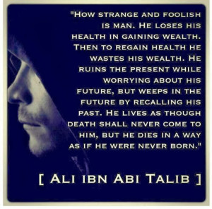 Sayings of Imam Ali a.s