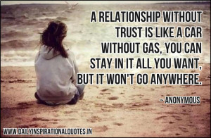 Inspirational Quotes About Friendship And Trust