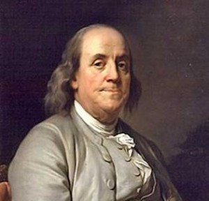 Benjamin Franklin (1706 –1790) was a political theorist, scientist ...