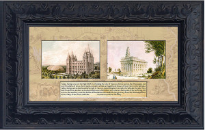 Nauvoo Temple Bookends Quote by President Gordon B. Hinckley
