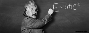 coverjunction : Einstein’s famous E=MC2 written on the chalkboard ...