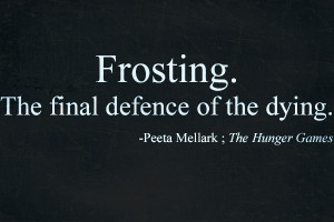 Catching Fire movie Funny Peeta Quote