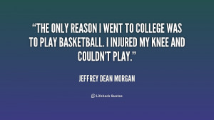 Quotes by Jeffrey Dean Morgan