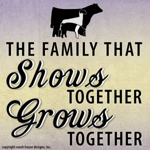 The family that shows together, grows together! #stockshowlife # ...