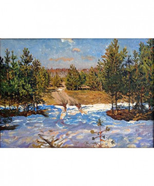 Landscape Oil Paintings--Beaverton Creek